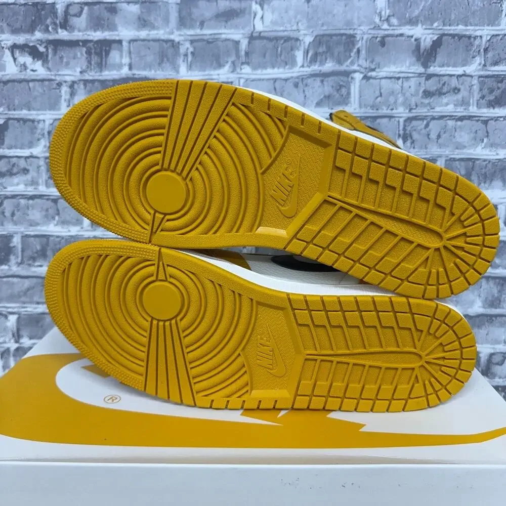Nike Air Jordan 1 Retro High OG Yellow Ochre White DZ5485-701 Mens Size 11.5 New